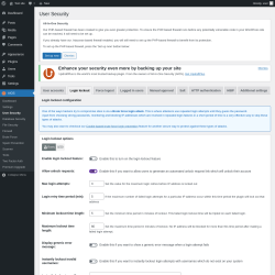 Page screenshot: AIOS → User Security → Login lockout