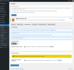 Page screenshot: AIOS → Firewall → 6G firewall rules