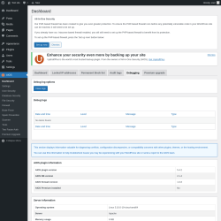 Page screenshot: AIOS → Debugging