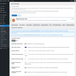 Page screenshot: AIOS → User Security → Login lockout