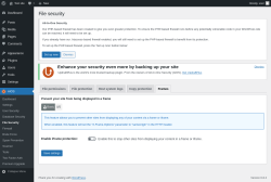 Page screenshot: AIOS → File Security → Frames