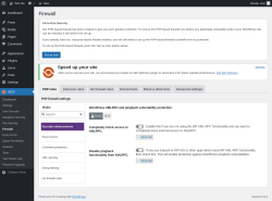 Page screenshot: AIOS → Firewall