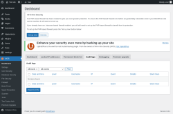 Page screenshot: AIOS → Audit logs
