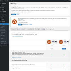 Page screenshot: AIOS → Premium Upgrade