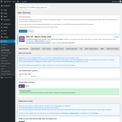Page screenshot: AIOS → User Security