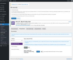 Page screenshot: AIOS → File Security → File protection