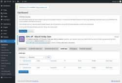 Page screenshot: AIOS → Audit logs