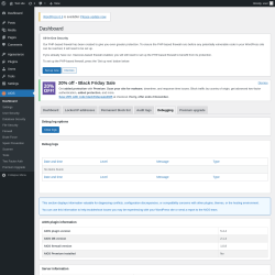 Page screenshot: AIOS → Debugging