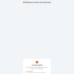 Page screenshot: AIOS &rarr; User Security &rarr; Login lockout