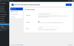 Page screenshot: Sticky Anything