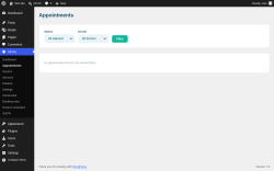 Page screenshot: Alnora &rarr; Appointments