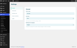 Page screenshot: Alnora &rarr; Settings