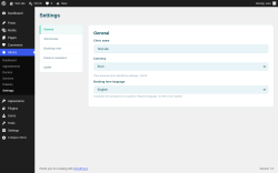 Page screenshot: Alnora &rarr; Settings