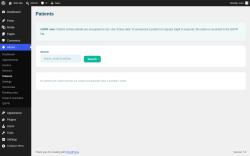 Page screenshot: Alnora &rarr; Patients