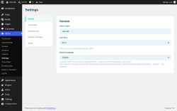 Page screenshot: Alnora &rarr; Settings