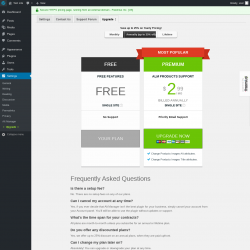 Page screenshot: Settings → Alt Manager → Upgrade  ➤