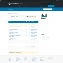 Page screenshot: Settings → Alt Manager → Support Forum