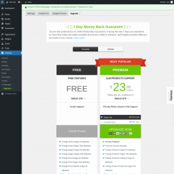 Page screenshot: Settings → Alt Manager → Upgrade  ➤