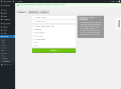 Page screenshot: Settings → Alt Manager → Contact Us