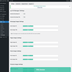 Page screenshot: Settings → Alt Manager
