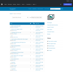 Page screenshot: Settings → Alt Manager → Support Forum