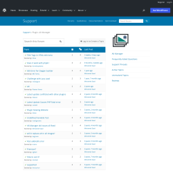 Page screenshot: Settings → Alt Manager → Support Forum