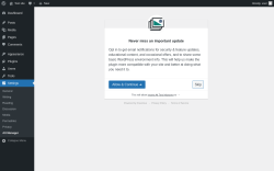 Page screenshot: Alt Manager Settings ‹ Test site — WordPress