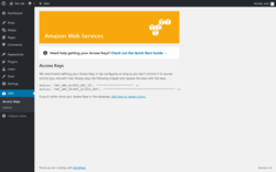 Page screenshot: AWS