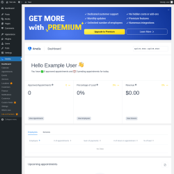 Page screenshot: Amelia