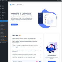 Page screenshot: Amelia &rarr; What&rsquo;s new