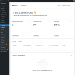 Page screenshot: Amelia