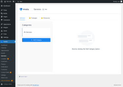 Page screenshot: Amelia → Services