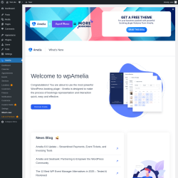 Page screenshot: Amelia &rarr; What&rsquo;s new