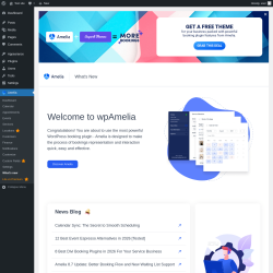 Page screenshot: Amelia &rarr; What&rsquo;s new
