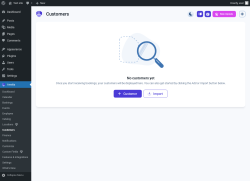 Page screenshot: Amelia &rarr; Customers