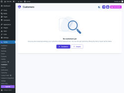 Page screenshot: Amelia &rarr; Customers