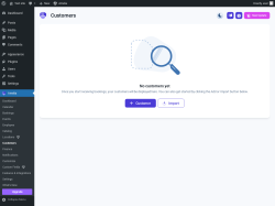Page screenshot: Amelia &rarr; Customers
