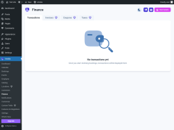 Page screenshot: Amelia &rarr; Finance