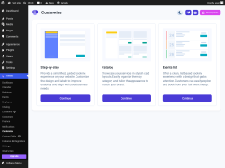 Page screenshot: Amelia &rarr; Customize
