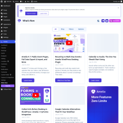Page screenshot: Amelia &rarr; What&rsquo;s New