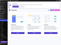 Page screenshot: Amelia &rarr; Customize