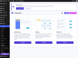Page screenshot: Amelia &rarr; Customize