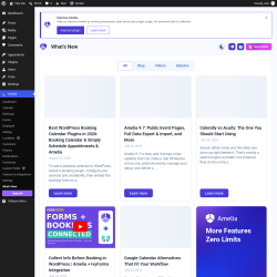 Page screenshot: Amelia &rarr; What&rsquo;s New