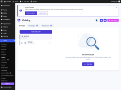 Page screenshot: Amelia &rarr; Catalog