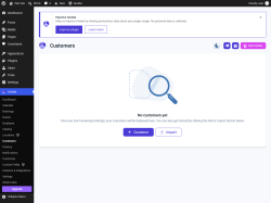 Page screenshot: Amelia &rarr; Customers