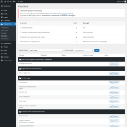 Page screenshot: Trasparenza → Revisione
