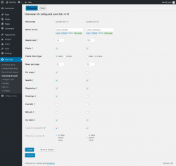 Page screenshot: User Lists &rarr; Overview & tools