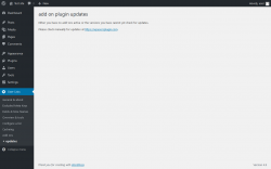 Page screenshot: User Lists &rarr; + updates
