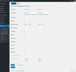 Page screenshot: User Lists &rarr; Overview & tools