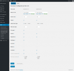 Page screenshot: User Lists &rarr; Overview & tools